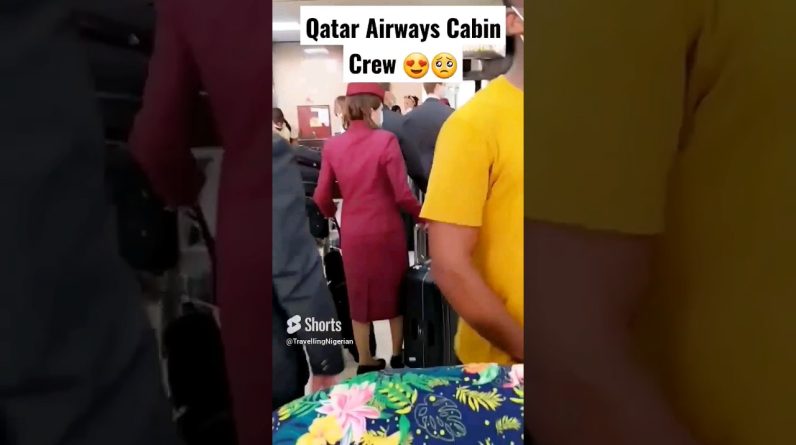Qatar Airways Cabin Crew #qatarairways #shorts #flightattendant